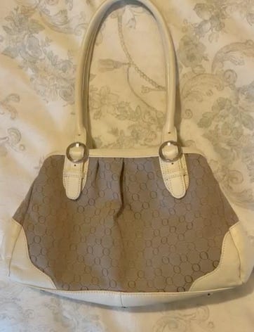 澳洲品牌 Oroton 皮+帆布包10HDO